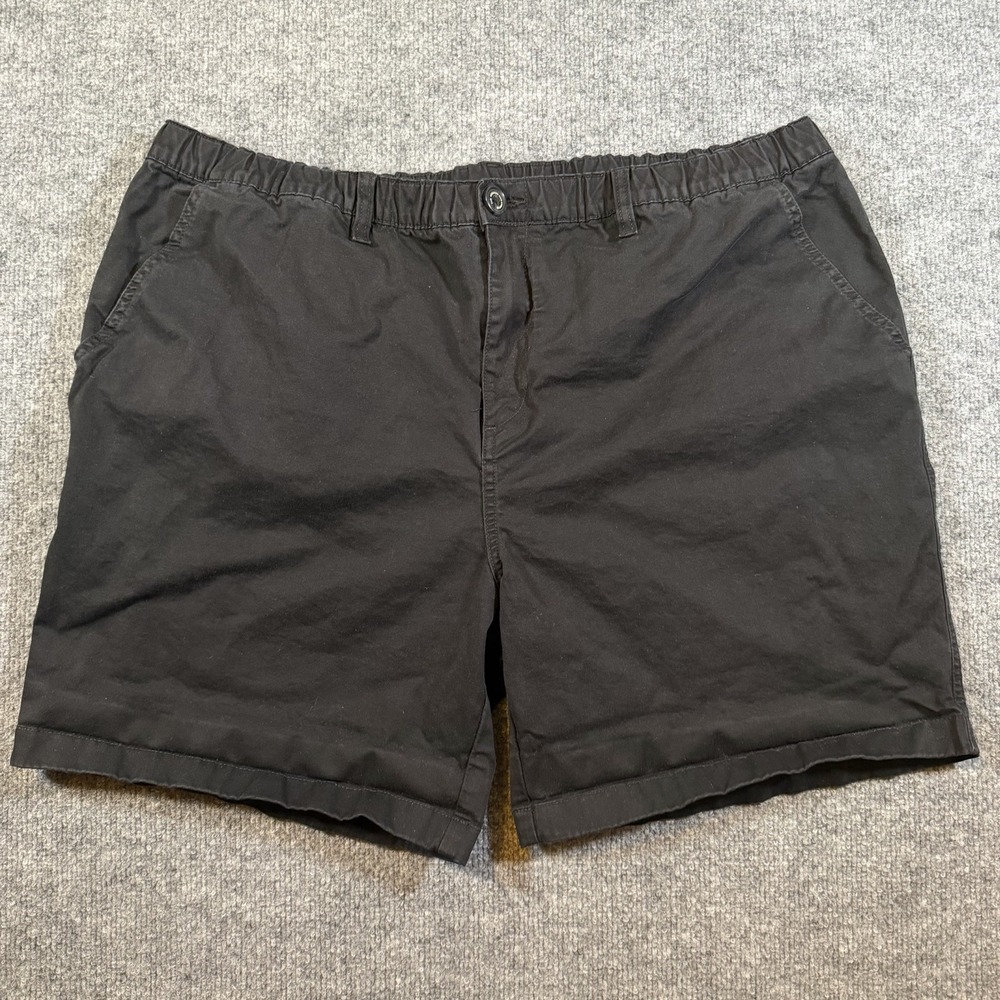 Chubbies Chino Shorts Men's XXL Original 7" Inseam Black Stretch Preppy Golf